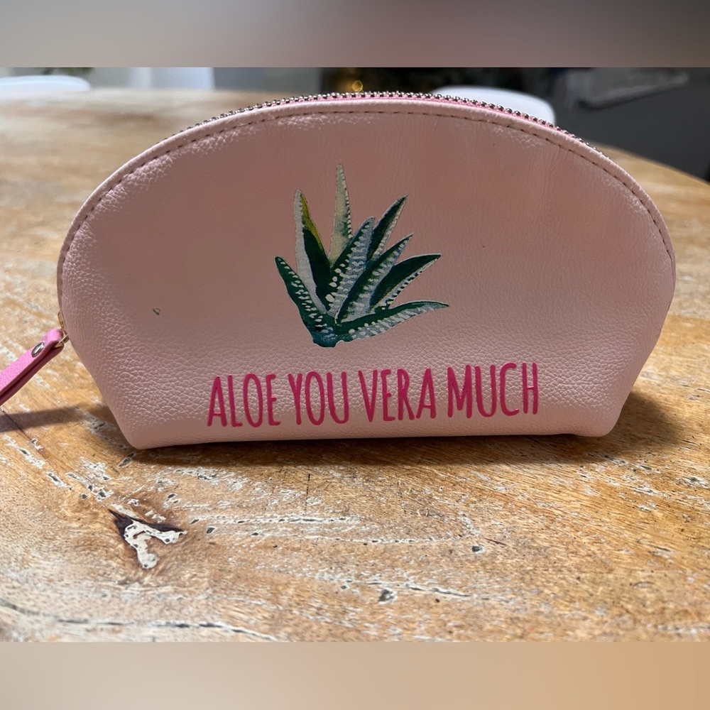 Indigo cosmetic bag